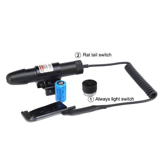Red/Green Dot Laser Hunting Sight Adjustable Tactical Laser Aiming